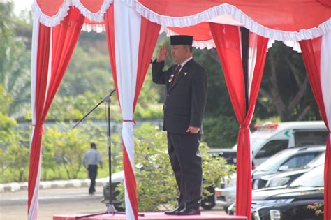 Peringatan Hari Bela Negara Pj Bupati Landak Samuel Nilai Dasar Bela