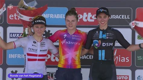 Kopecky Wint Dwars Door Het Hageland Bij De Vrouwen Tiller Is De