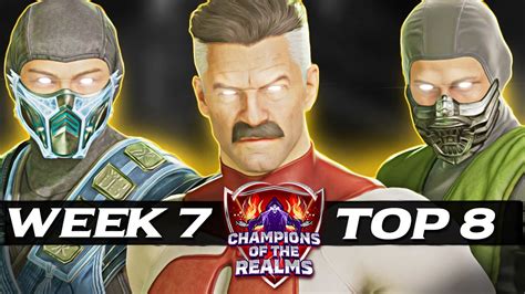 Champions Of The Realms Week 7 TOP 8 Tournament Matches MK1 Khaos