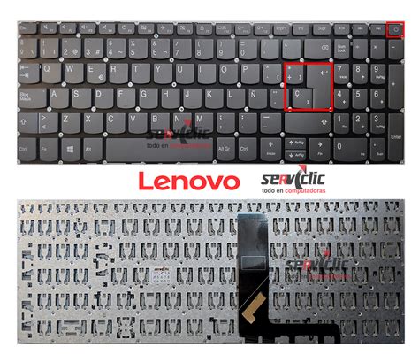 TECLADO LENOVO 320 15 320 15ABR 320 15IKB 330S 17IKB IDEAPAD SP GRIS