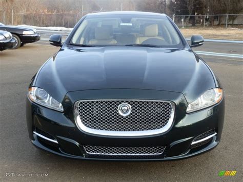 2012 Taiga Green Metallic Jaguar XJ XJ 60934403 Photo 3 GTCarLot