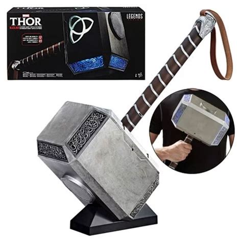 Thor Mjolnir Hammer Marvel Legends Electronic Prop Replica Thor Mjolnir