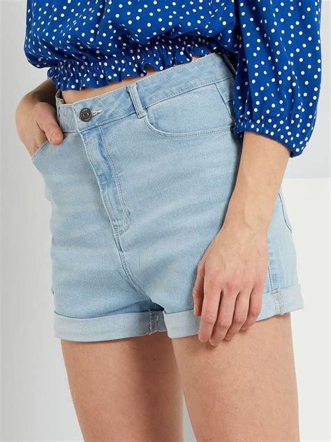 Short En Denim Triple Stone Kiabi 10 00