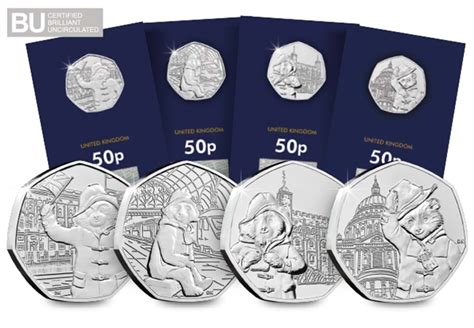 Paddington with the Queen CERTIFIED BU 50p Set | The Westminster ...