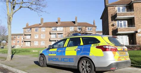 Police swarm Romford road after body is found - Essex Live