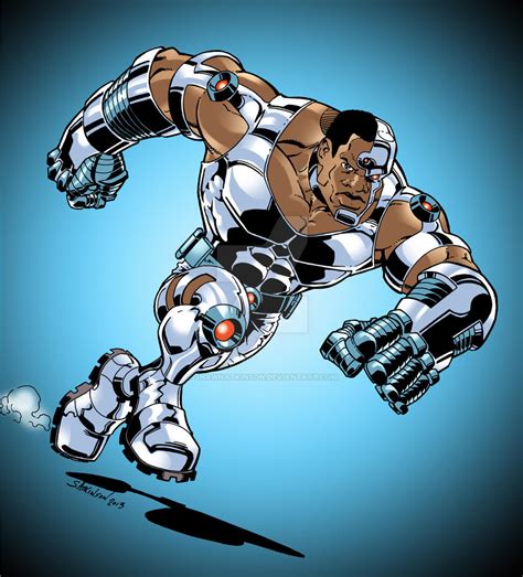 Cyborg From Teen Titans By Shawnatkinson On Deviantart