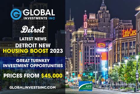 Detroit 2023 Property news Global Investments