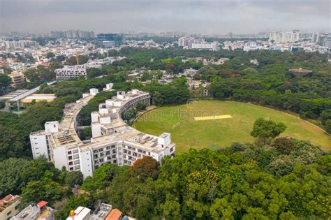 Aerial View Of Indian Institute Of Management Bangaloreiim Bangalore Was Ranked As The Third