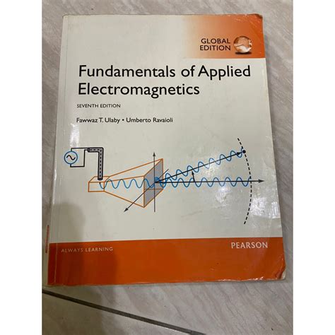 二手電磁學fundamentals Of Applied Electromagnetics 7 E 蝦皮購物