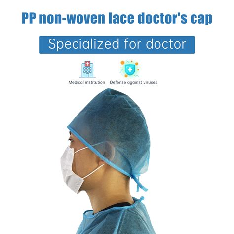 Hospital Doctor Cap SBPP Doctor Cap With Ties From China Manufacturer