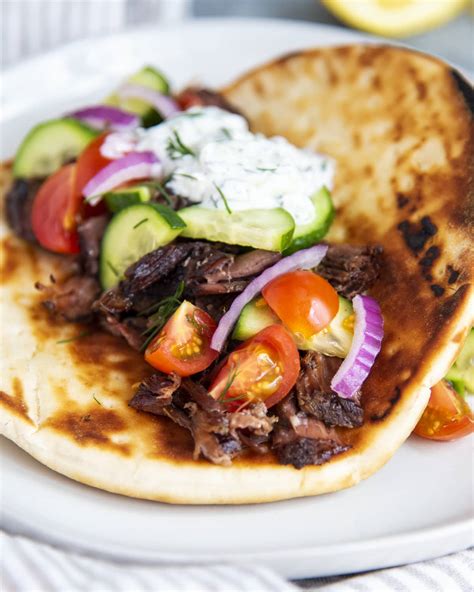 Slow Cooker Beef Gyros Like Mother Like Daughter