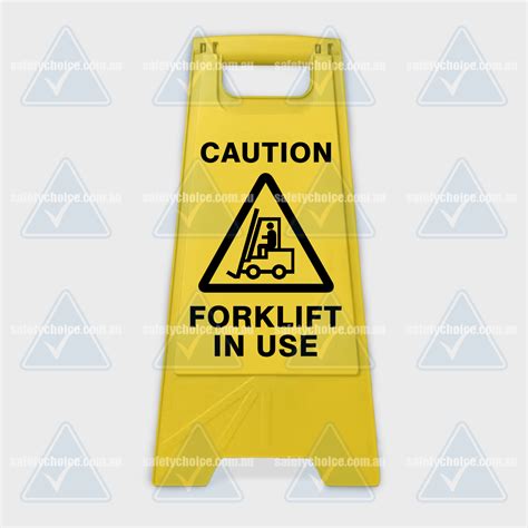 Caution Forklift In Use Buy Now Safety Choice Australia