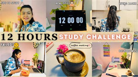 Daily Study Routine Of An UPSC IAS Aspirant 12 Hours Study Challenge