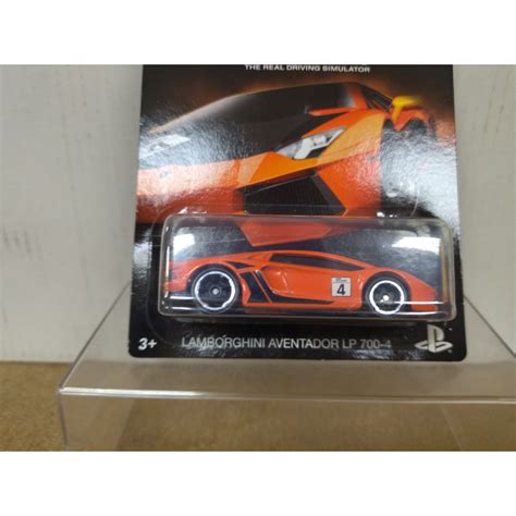 LAMBORGHINI AVENTADOR LP 700 4 8 8 GRAN TURISMO 1 64 HOT WHEELS BCN STOCK CARS