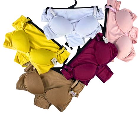 Kit Conjuntos Calcinha E Suti Bojo Lingerie Menina Mo A Lisa Infantil Shopee Brasil