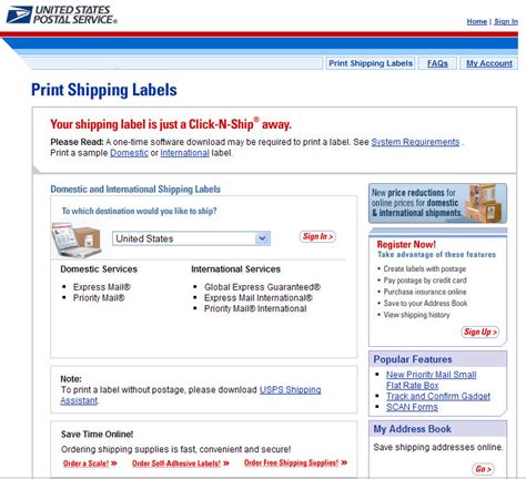 How to Print Mailing Labels and Postage Online