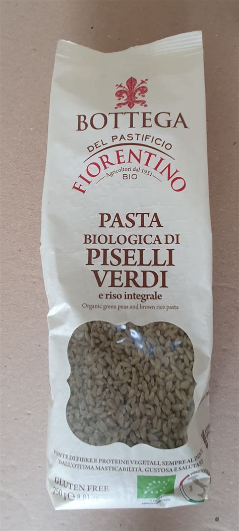 Pasta Biologica Di Piselli Verdi E Riso Integrale 250 Gr Orto Di Zela