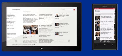 Bing Windows Phone Apps Now Sync With Windows 8 Counterparts Ubergizmo