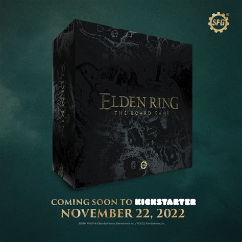 Elden Ring board game hits Kickstarter in November