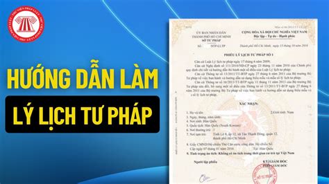 Hướng Dẫn Làm Lý Lịch Tư Pháp Trong 6 Phút THƯ VIỆN PHÁP LUẬT YouTube