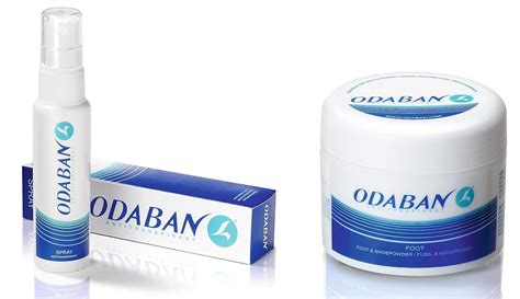 ODABAN Antiperspirant Deodorant Spray 30ml Fuss Und Schuhpuder 50g