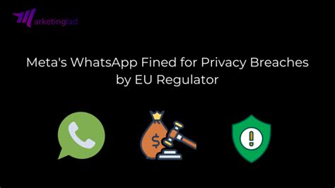 Meta S Whatsapp Fined For Privacy Breaches By Eu Regulator