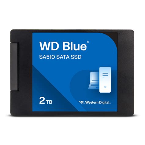 250GB WD Blue SA510 SATA SSD 2.5”/7mm Cased | Western Digital