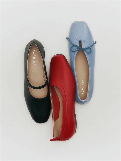 Maguire Velada Vino Ballet Flats Red On Garmentory