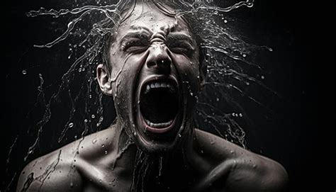 Premium Photo Expressive Faces Portraits Of Intense Emotions In Action