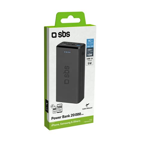 Sbs Ttbb Fastk Powerbank Med Mah Batterier Og Powerbanks