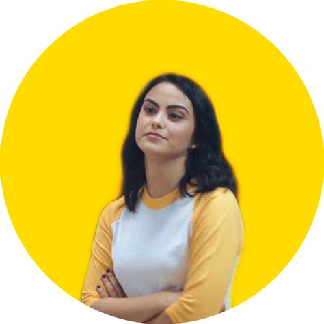 Download Veronica Lodge Camilamendes Riverdale Yellow Freetoedit Png