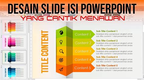 Contoh Template Presentasi Power Point Menarik Youtube Riset Riset