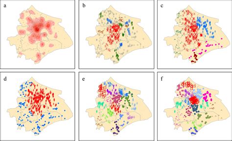 Identification Of Industrial Clusters With Different Methods A The