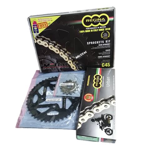 Regina Chain Sprocket Set Benelli Rfs T T Oro Mettal