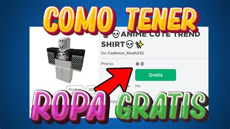 Como Conseguir Ropa Gratis En Roblox Mytruko