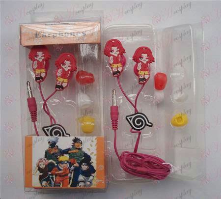 Naruto headphones (Sakura) : Cosplaymade.com