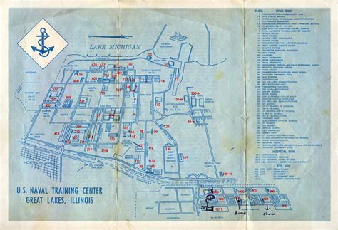 Great Lakes Naval Station Map Printable Maps Online