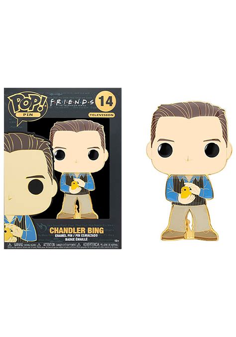 Funko POP Pins Friends Chandler Bing