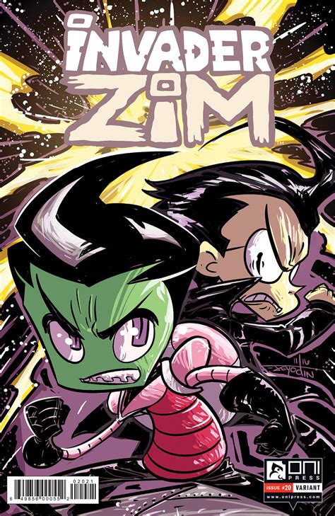 Special Invader Zim Issue Written By Creator Jhonen Vasquez