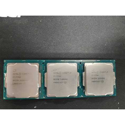 元氣本舖 二手 Intel I7 7700 Cpu 1151腳位 店保7天 蝦皮購物