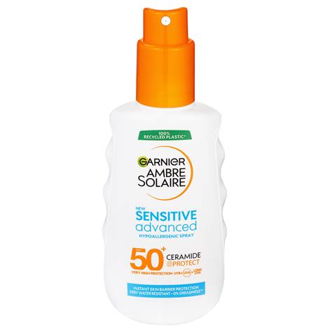 Garnier Ambre Solaire Sensitive Advanced Spray Nagyon Magas Védelem