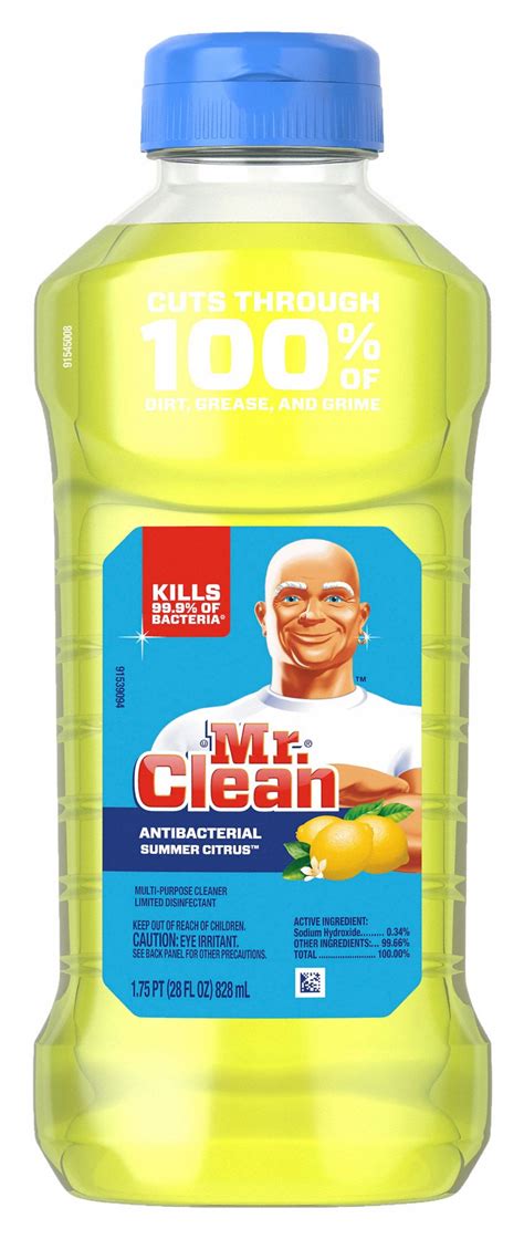 Mr Clean Bottle 28 Oz Container Size All Purpose Cleaner 499l37