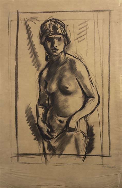 Max Rappaport Skizze Frauenakt A Sketch Of A Nude Mutualart