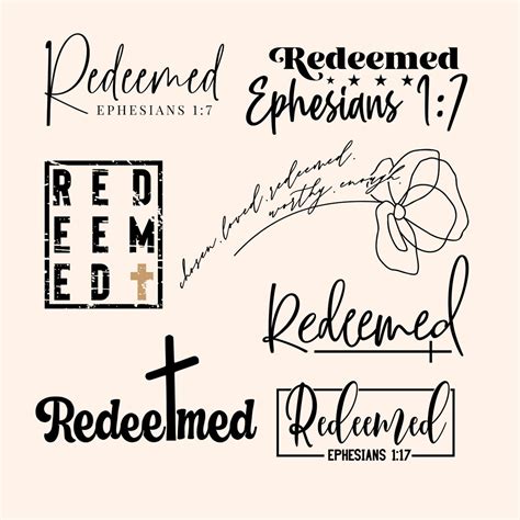 Redeemed Svg Redeemed Shirt Svg Redeemed Png Redeemed - Etsy