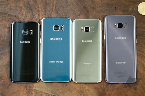 Galaxy S7 And S7 Edge Vs Galaxy S8 And Galaxy S8 Photos Comparisons