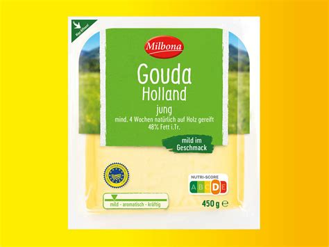 Milbona Gouda Jung Vom Laib Von Lidl Ansehen