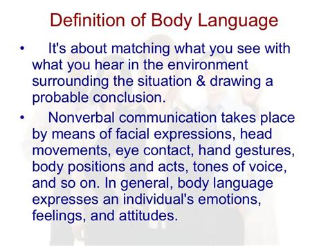 How Body Language Affects The Communication Process