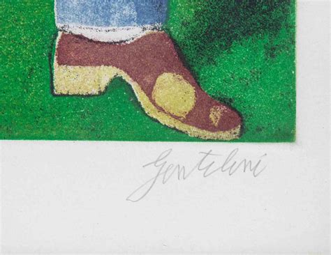 Franco Gentilini Nude Woman Lithograph By Franco Gentilini 1970s For Sale At 1stDibs