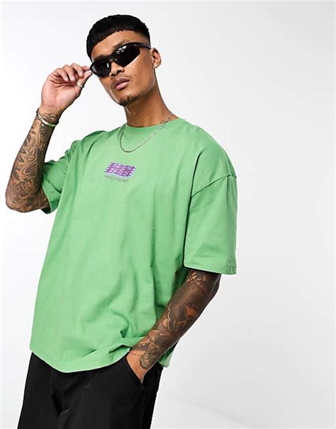 Helly Hansen Play Oversized T Shirt With Back Print In Green Asos