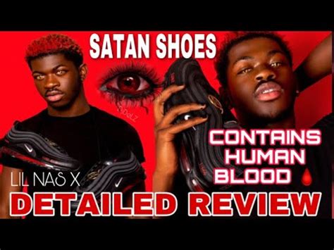 LIL NAS X SATAN SHOES VS JESUS DETAILED LOOK + EVERYTHING YOU NEED TO ...